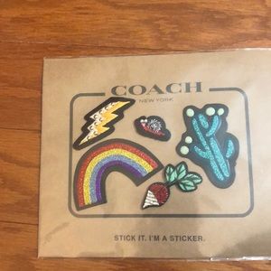 Stick on Coach stickers